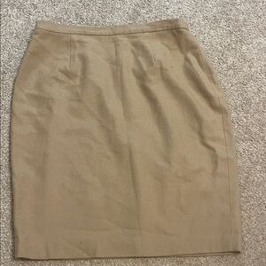 Michael Kors Tan Pencil Skirt